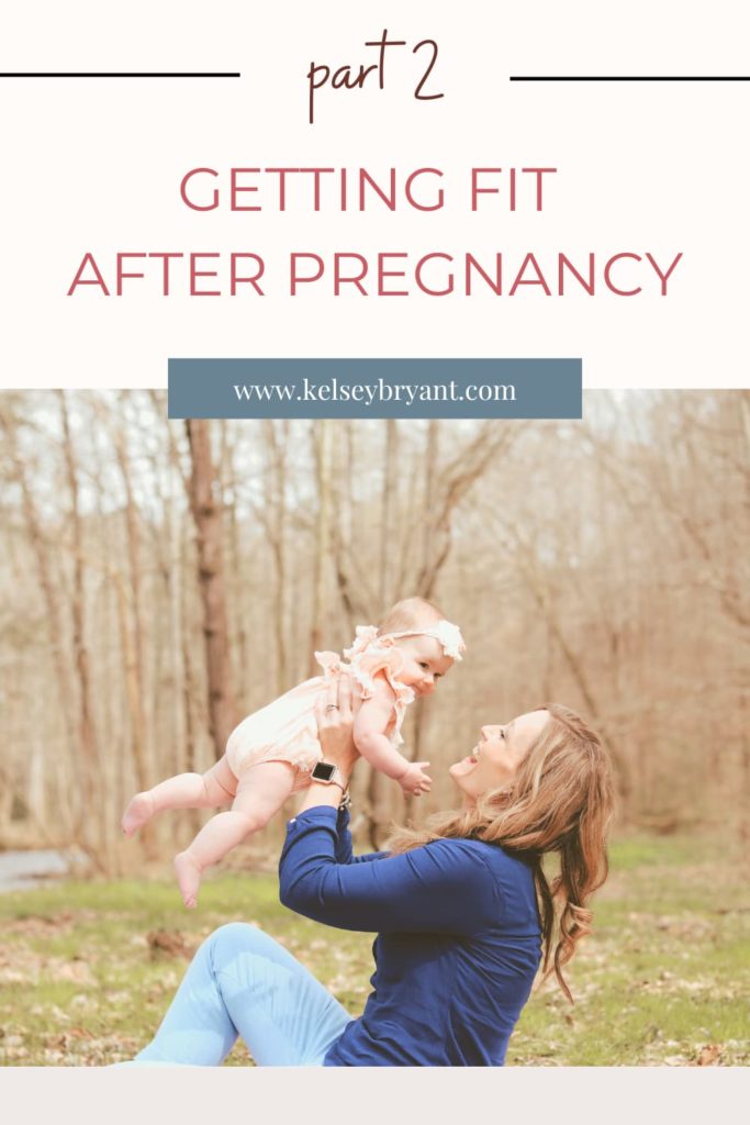 getting fit after pregnancy